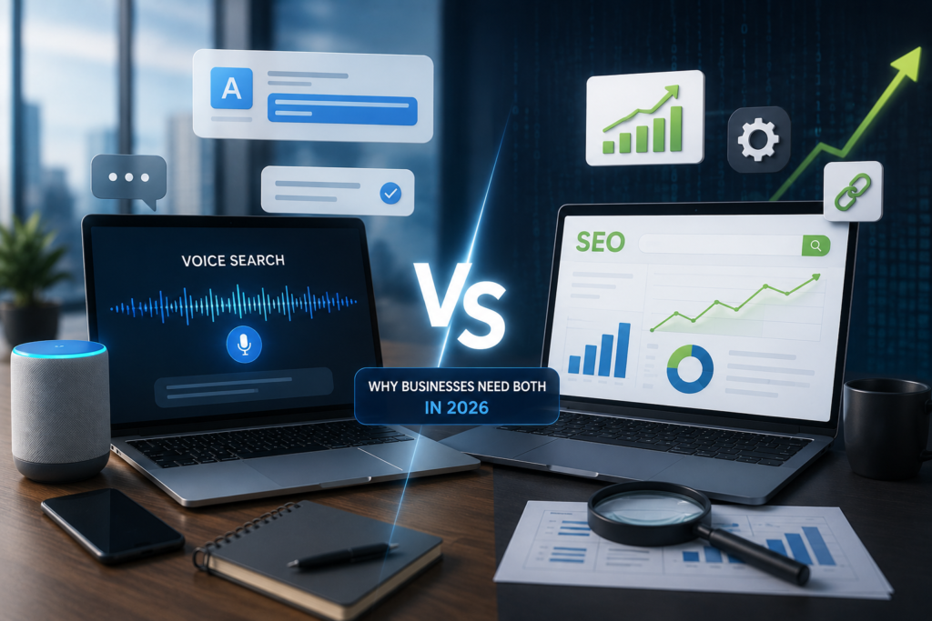 AEO vs SEO: Why Businesses Need Both in 2026